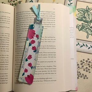 Tulips Hand Painted Bookmark